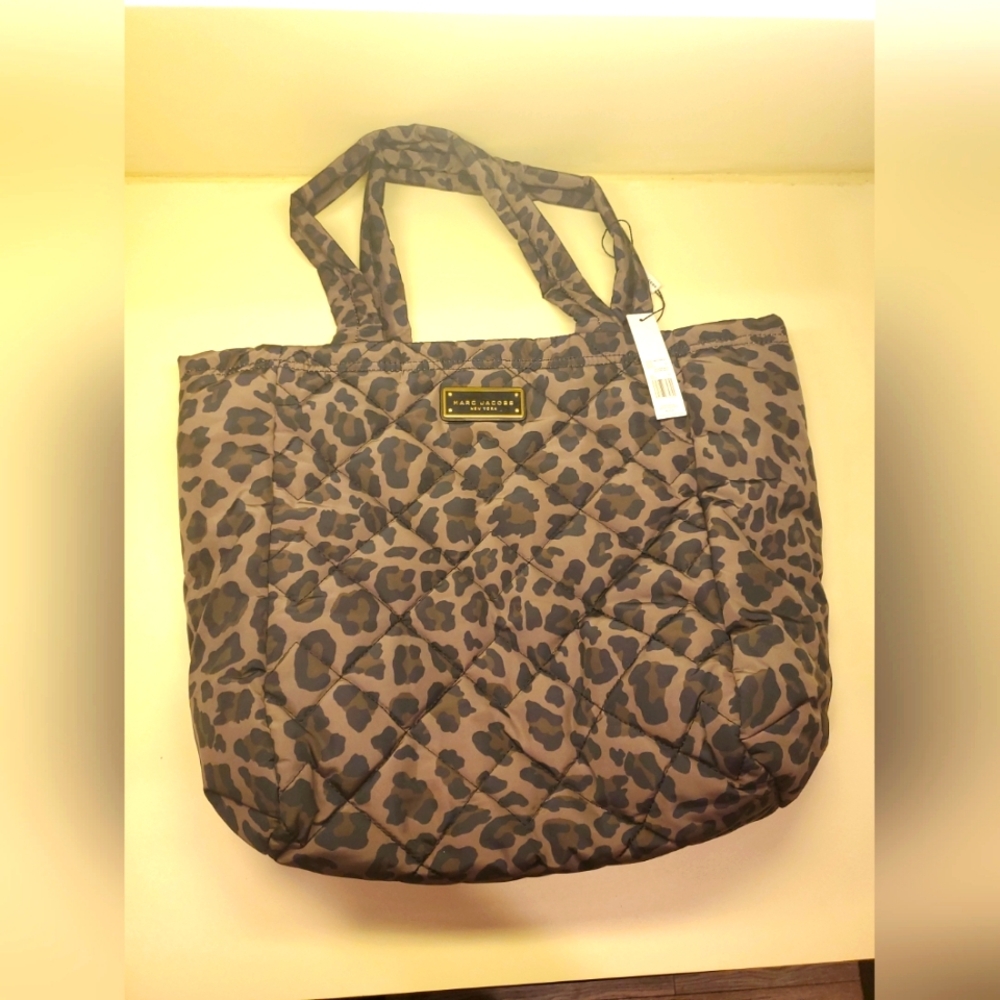 Marc Jacobs Brown & Black Leopard NWT $225 MSRP